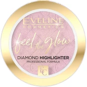 Eveline Feel the Glow Diamond osvetljevalec 03 Rose Gold 4,2 g
