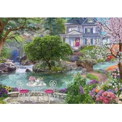 Schmidt - Puzzle Mestna vila ob jezeru - 1 000 kosov