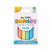 6-delni komplet modelirnega plastelina v pastelnih barvah 100g - Carioca