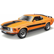 Maisto - 1970 Ford Mustang Mach 1, oranžový, 1:18