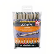 Set umetniških flumasterjev SAKURA Pigma Brush/9 delni