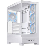 Kućište Asus A31 Plus, Mid tower, kaljeno staklo, ARGB, ATX, bijelo A31 PLUS TG ARGB WHITE