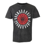 Metal majica moška Soundgarden - Circle Logo Stone Wash - ROCK OFF - SGSTNW13MC