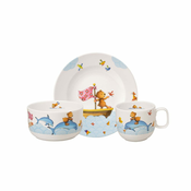 Villeroy & Boch Otroška jedilna garnitura iz porcelana HAPPY AS A BEAR 3 kom