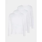 Tommy Hilfiger Komplet majic z dolgimi rokavi? UM0UM03022 Bela Slim Fit