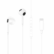 MOXOM Slušalice za mobilni LX-EP805 Lightning/ bela