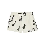 MINI RODINI Kratke hlače iz tkanine 2523016210 Bela Regular Fit