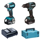 MAKITA set akumulatorskog alata DDF490 + DTD153 Li-ion LXT 18V DLX2535SJ