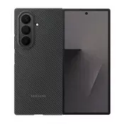 Samsung Z Fold7 SAMSUNG plasticna futrola za telefon s uzorkom od karbonskih vlakana + zaštitnik zaslona CRNA EF-XF966SBEGWW