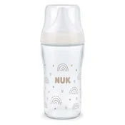 Nuk steklenička steklena Perfect match glass 230ml, 3m+ rainbow