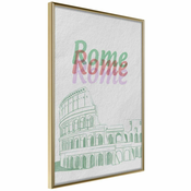 Poster - Pastel Rome 20x30