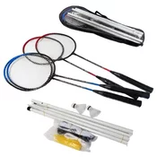 Igracka Badminton set s 4 reketa, 2 loptice i mrežom