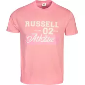 Russell Athletic 02-S/S CREWNECK TEE SHIRT, maja m.kr, roza A20122