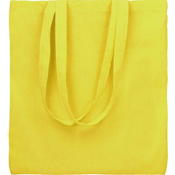 Vrečka bombažna 42x38cm goa colour 140gsm PROMOCIJA - RUMENA
