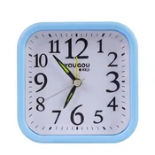 AVIZAR Analogna Budilka za Spalnico s Funkcijo Alarma in Osvetlitvijo, Modra, (5000279350)