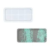 Silikonski kalup za vlivanje 18,2x9,3x1,2 cm - pravokotni pladenj