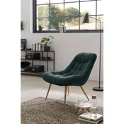 Livetastic XXL FOTELJ, zelena, naravne barve tekstil