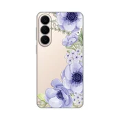 Maska za Samsung Galaxy S26 Plus, Blue Roses, Silikonska, Print Skin