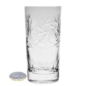 Marika Elegantni kristalni kozarci za vodo in pijačo 320 ml z vzorcem mlinčka - komplet 6 kosov v dizajnerski škatli