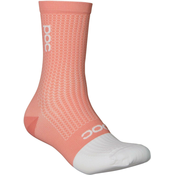 POC Flair Sock Mid Rock Salt/Hydrogen White M Kolesarske nogavice