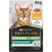 Purina Vlažna hrana za sterilisane macke Pro Plan Cat sos, Piletina, 85g
