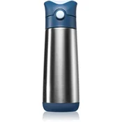 b.box termo steklenička s slamico, 500 ml midnight