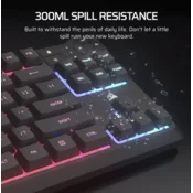 CORSAIR K55 CORE TKL RGB membranska gejmerska tipkovnica CH-9216065-NA