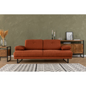 Narančasta sofa 199 cm Mustang – Balcab Home
