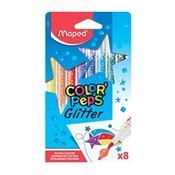 Flomasteri Maped Colorpeps Glitter, 8 komada