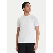 Calvin Klein Majica Micro Logo LV04LC255G Bela Regular Fit
