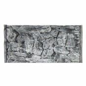 3D ozadje za akvarij 80x40 cm - SIVA SKALA