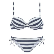 VENICE BEACH Bikini  mornarska / bela