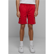 Mens Stretch Twill Shorts - Red