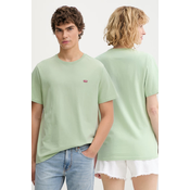 LEVIS ® Majica  svetlo zelena / rdeča / bela