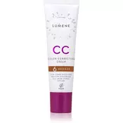 Lumene CC Color Correcting Cream CC krema za ujednacavanje tena SPF 20 nijansa 6 Bronze (Neutral) 30 ml