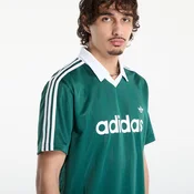 Dres adidas Archive Collar Engineered Jersey Collegiate Green L