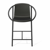 Crna plasticna barska stolica 90 cm Ringo – Umbra