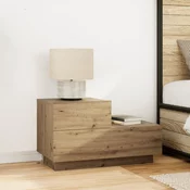 Nocni ormar s ladicama Umjetnicki hrast 70 x 36 x 40,5 cm