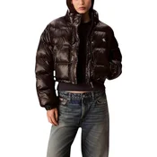 Calvin Klein Jeans  SHINE CROP PUFFER JA LV047D504G  Črna