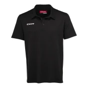 Moška majica CCM Fitted Polo Black Senior M