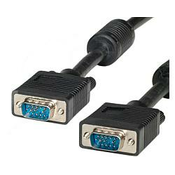 Rotronic 6m HD15 VGA cable VGA (D-Sub) Black