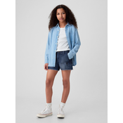 Gap Otroške denim cargo kratke hlače stride 16
