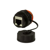 shumee Industrijska vtičnica RJ45 Cat.6A LogiLink IP68 z 2 vhodoma, zaščitena