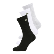Lacoste Sport Sportske čarape, bijela / siva / crna