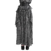 Žensko krilo DEVIL FASHION - Grey Gothic - SKT20701