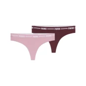 Womens Puma String (2-Pack), Red, Size 1, Clothing