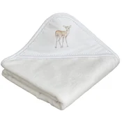 Bombažna kopalna brisača za novorojenčke Cotton&Sweets Fawn 80x80 - Vanilla