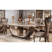 Casa Padrino luxury baroque dining room set - 1 Dining table 250 cm & 6 chairs