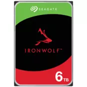 SEAGATE HDD IronWolf NAS (3.5/6TB/SATA 6Gb/s/rpm 5400) - ST6000VN006