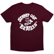 The Beatles Stamp Out The Maroon Red L Majica